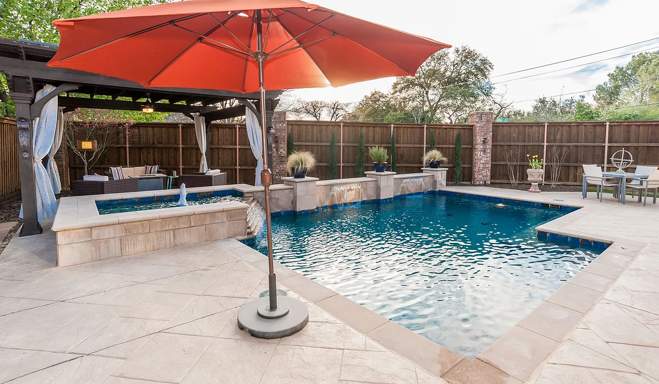 Edith backyard and pool